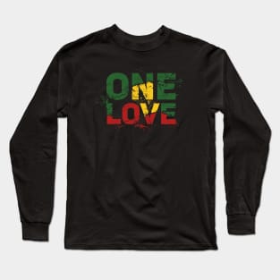 ONE LOVE // Grunge Long Sleeve T-Shirt